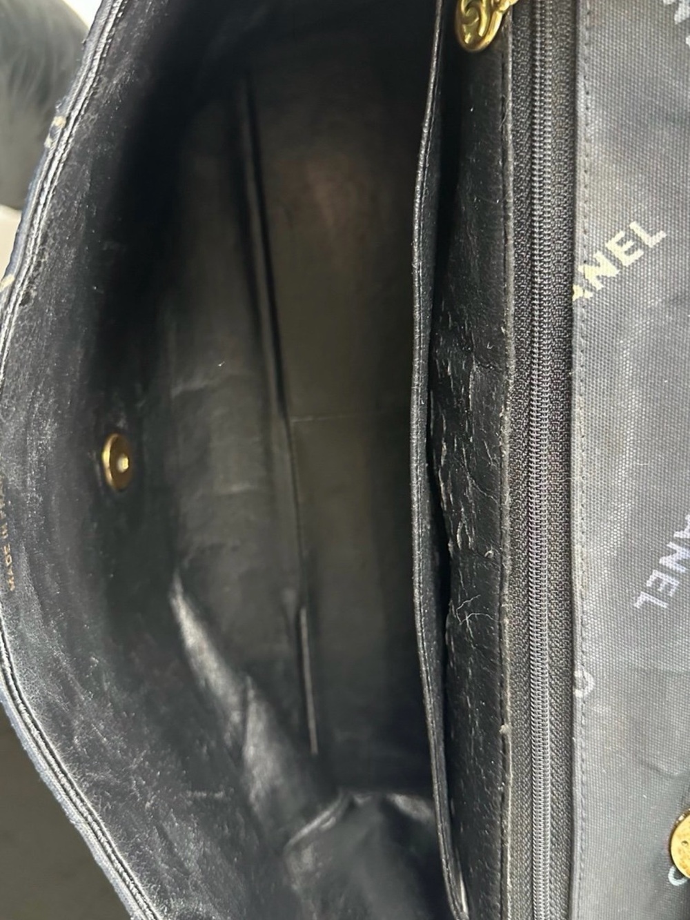 CHANEL Black Quilted Lambskin Shoulder Bag with Gold Hardware - Picture 9 of 13